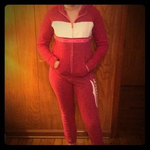 Girls two piece jogger set 10/12